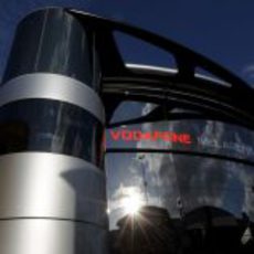'Motorhome' de McLaren en Spa 2012