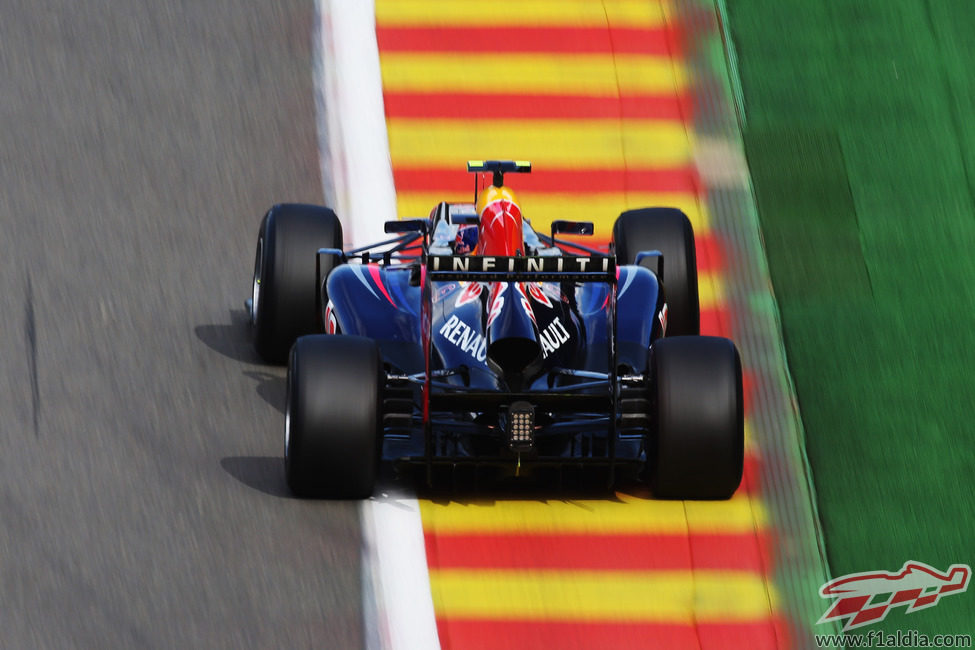 Mark Webber busca la 'pole' en Spa 2012