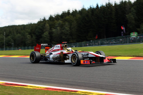 Pedro de la Rosa saldrá 21º en el Gran Premio de Bélgica 2012