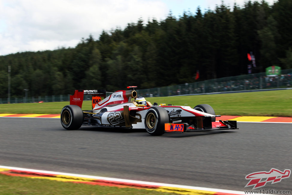 Pedro de la Rosa saldrá 21º en el Gran Premio de Bélgica 2012