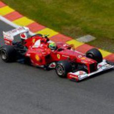 Felipe Massa no logró pasar a la Q3 en Bélgica