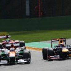 Paul di Resta pelea con Mark Webber