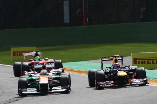 Paul di Resta pelea con Mark Webber