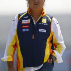 Briatore llega al circuito de China