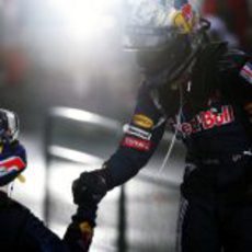 Los dos pilotos de Red Bull