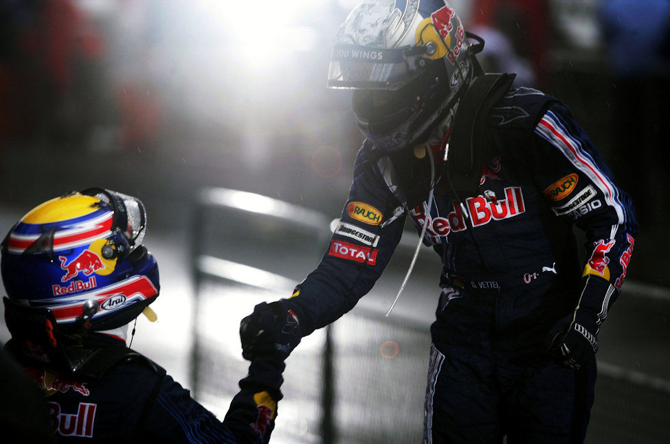 Los dos pilotos de Red Bull