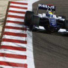 Rosberg en la pista