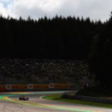 El majestuoso Spa recibe a Mark Webber