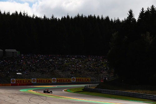 El majestuoso Spa recibe a Mark Webber