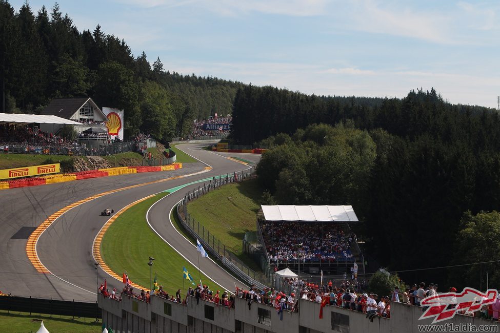 Eau Rouge, patrimonio de la Fórmula 1