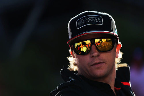 Kimi Räikkönen en Spa 2012