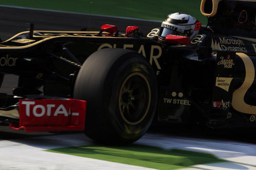 Kimi Räikkönen lo hizo bastante bien en el asfalto italiano de Monza