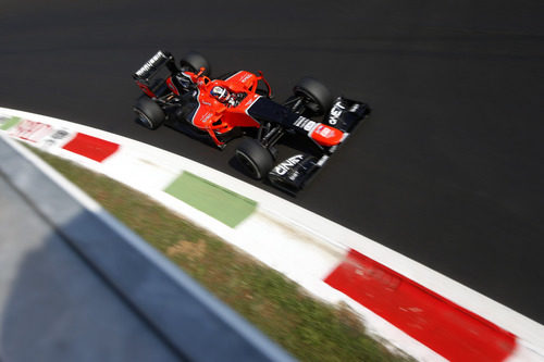 Timo Glock vuela en la última curva