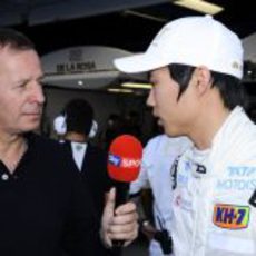 Martin Brundle entrevista a Ma Qing Hua