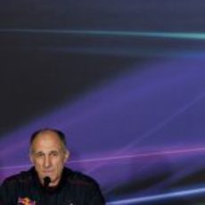 Franz Tost en la rueda de prensa de la FIA en Italia