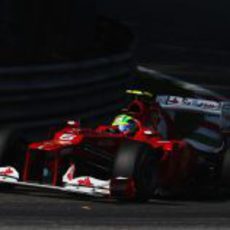 Felipe Massa en la clasificación del GP de Italia 2012