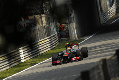 Lewis Hamilton logró la pole en el Gran Premio de Italia