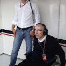 Frank Williams y Toto Wolff