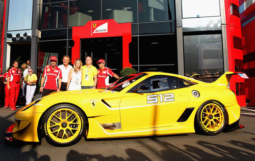 Ferrari entrega en Monza el 599XX Evo subastado