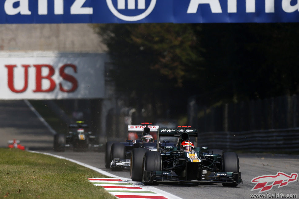 Heikki Kovalainen terminó 14º el Gran Premio de Italia 2012