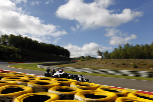 Pastor Maldonado hizo una gran actuación en la clasificación de Spa