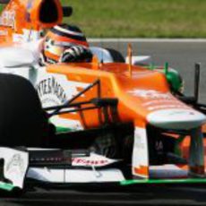 Nico Hülkenberg pone a prueba el VJM05 en Monza