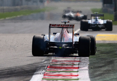 Daniel Ricciardo terminó cerca de los puntos en Italia
