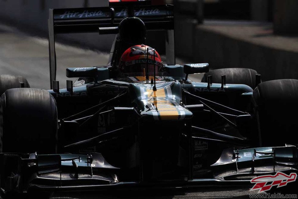 Heikki Kovalainen cayó en la Q1 de la clasificación de Italia