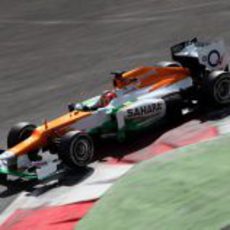 Siete entrenamientos libres lleva con Force India