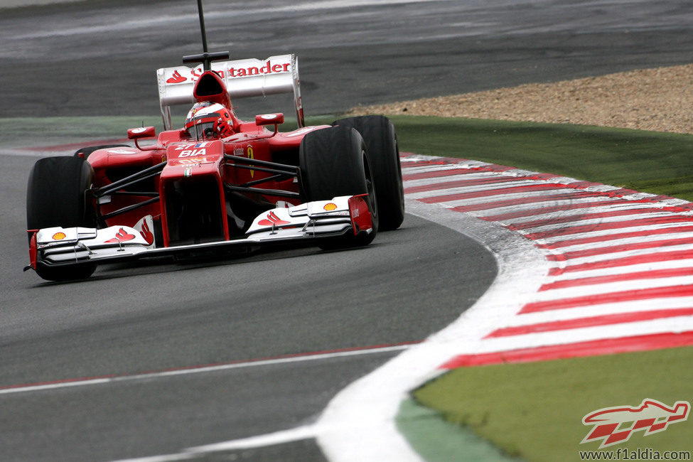 Jules Bianchi vuelve a rodar para Ferrari