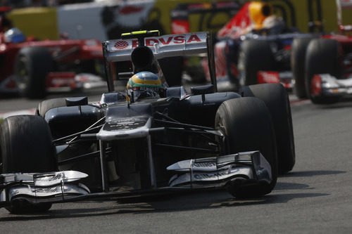 Bruno Senna quedó décimo en el Gran Premio de Italia 2012