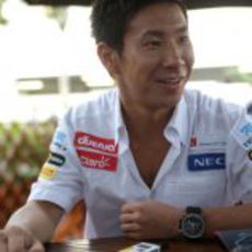 Kamui Kobayashi llega a Singapur