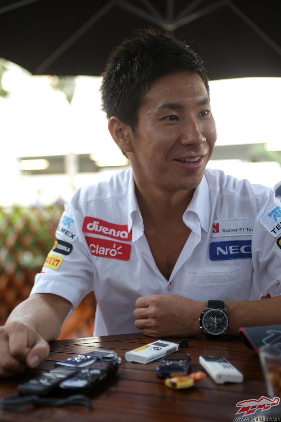 Kamui Kobayashi llega a Singapur