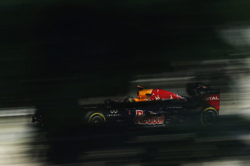 Sebastian Vettel fue el más rápido en los libres de Singapur