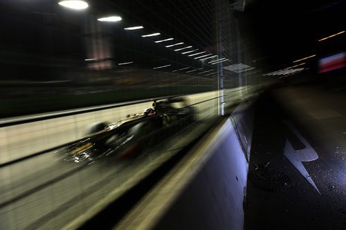 Kimi Räikkönen vuelve a rodar en Singapur