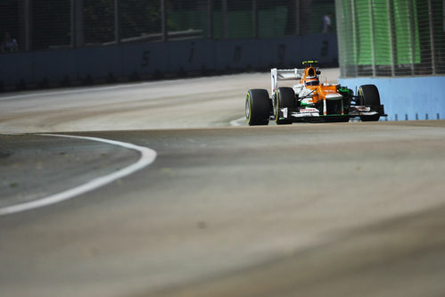 Nico Hülkenberg en los segundos libres