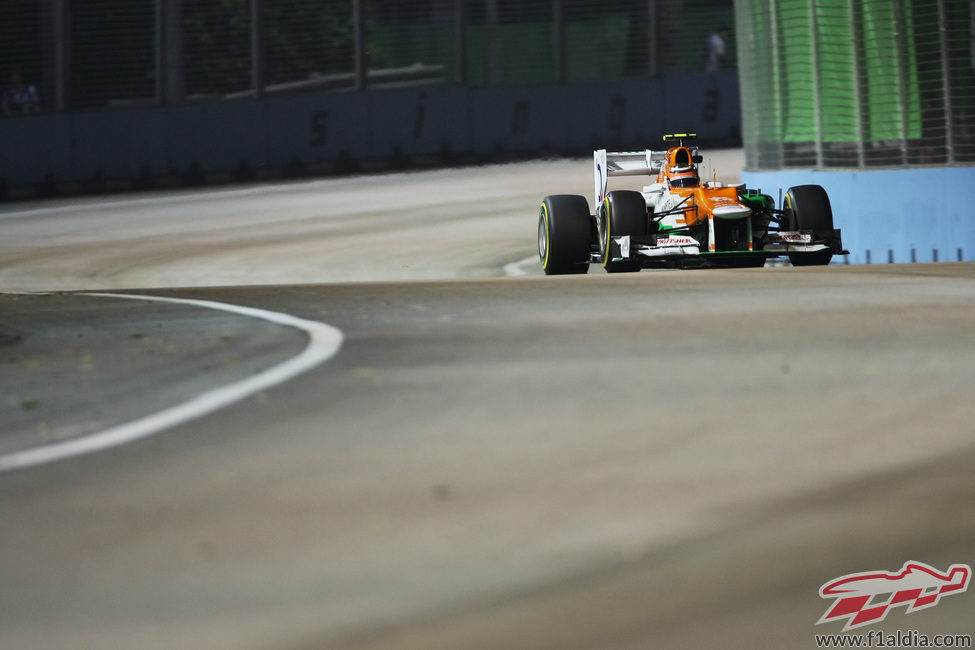 Nico Hülkenberg en los segundos libres