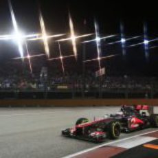 Jenson Button saldrá desde la segunda fila en Marina Bay