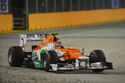 Nico Hülkenberg no pudo pasar a la Q3