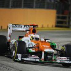 Paul di Resta logró su mejor resultado en Singapur