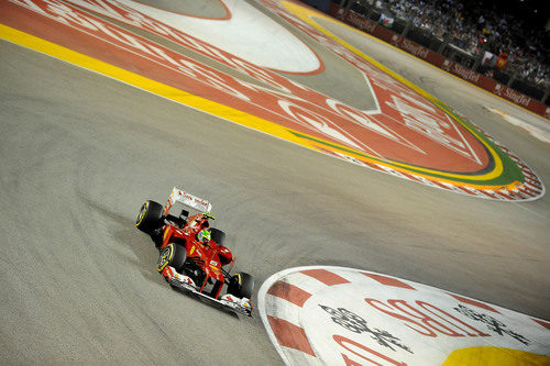 Felipe Massa acabó en los puntos en Marina Bay