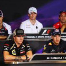 Rueda de prensa de la FIA del jueves en el GP de Singapur 2012