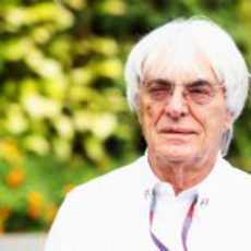 Bernie Ecclestone en el GP de Singapur 2012