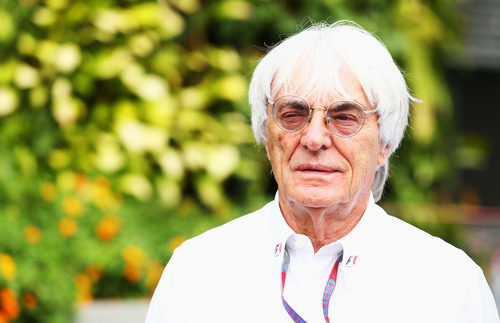 Bernie Ecclestone en el GP de Singapur 2012