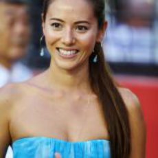 Jessica Michibata en el GP de Singapur 2012