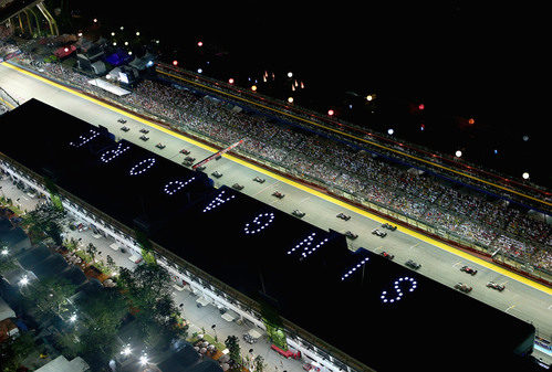 Parrilla del GP de Singapur 2012