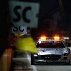 Coche de seguridad en el GP de Singapur 2012