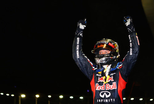 Sebastian Vettel vence en el GP de Singapur 2012