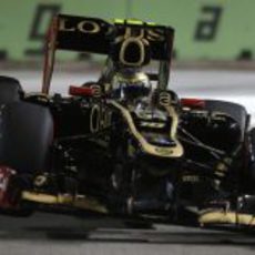 Romain Grosjean se quedó fuera de la Q3 en Singapur