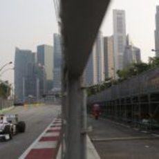 Kamui Kobayashi no pudo pasar a la Q2 en Singapur